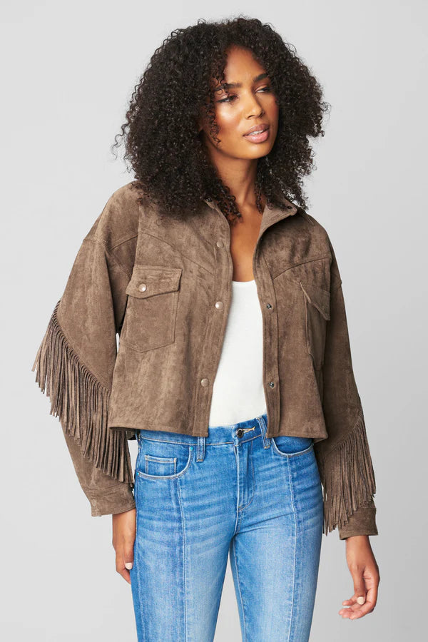 Hot Cocoa Fringe Jacket